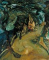 The Road up the Hill Chaim Soutine Expressionism